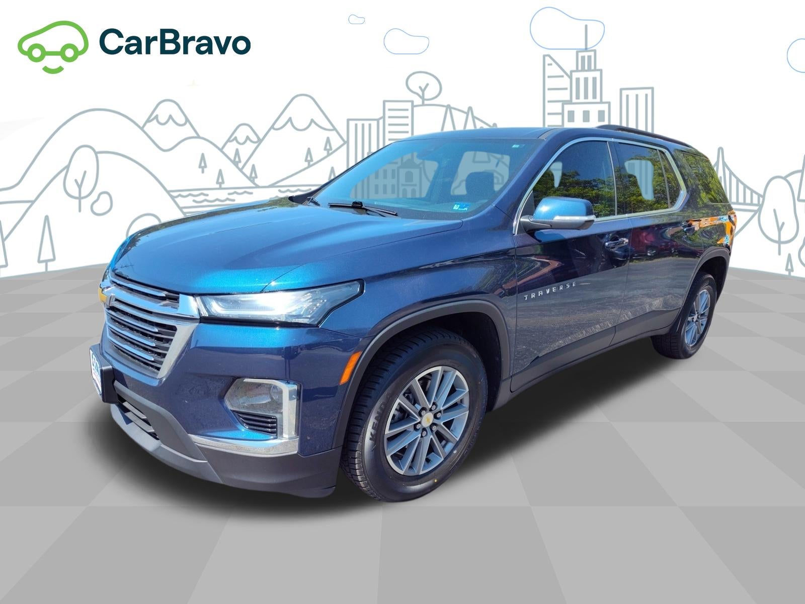 Used 2022 Chevrolet Traverse 1LT with VIN 1GNERGKW7NJ184903 for sale in Salem, VA